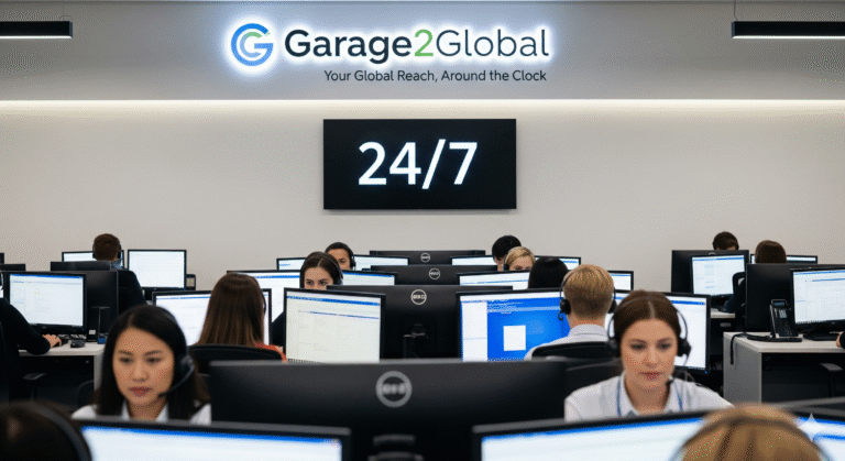 24/7 call center services by garage2global