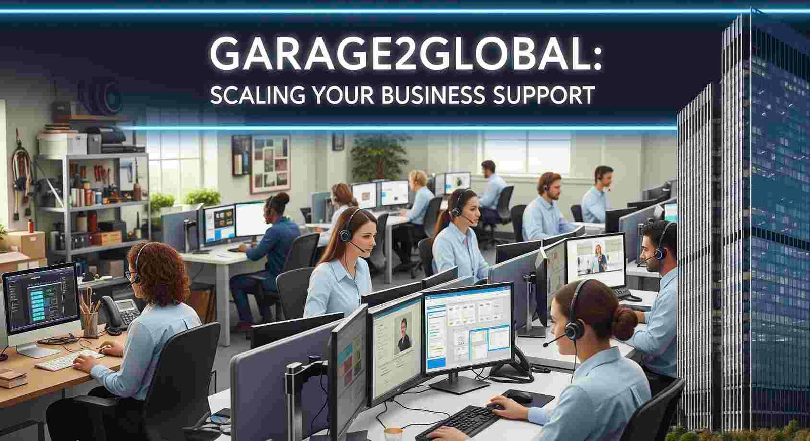 customer service for businesses from garage2global