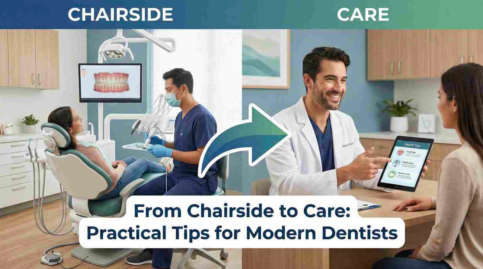 From Chairside to Care: Practical Tips for Modern Dentists 1 Modern