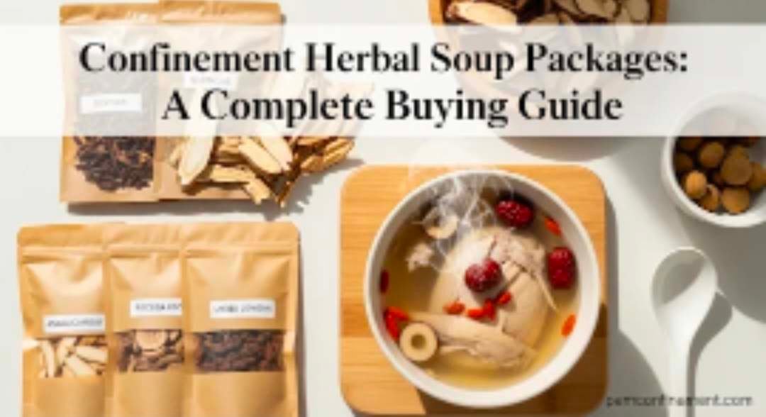 Confinement Herbal Soup Packages: A Complete Buying Guide 1 Confinement Herbal Soup Packages