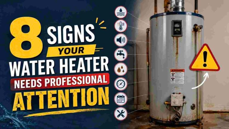 8 Signs Your Water Heater Needs Professional Attention 1 Water Heater